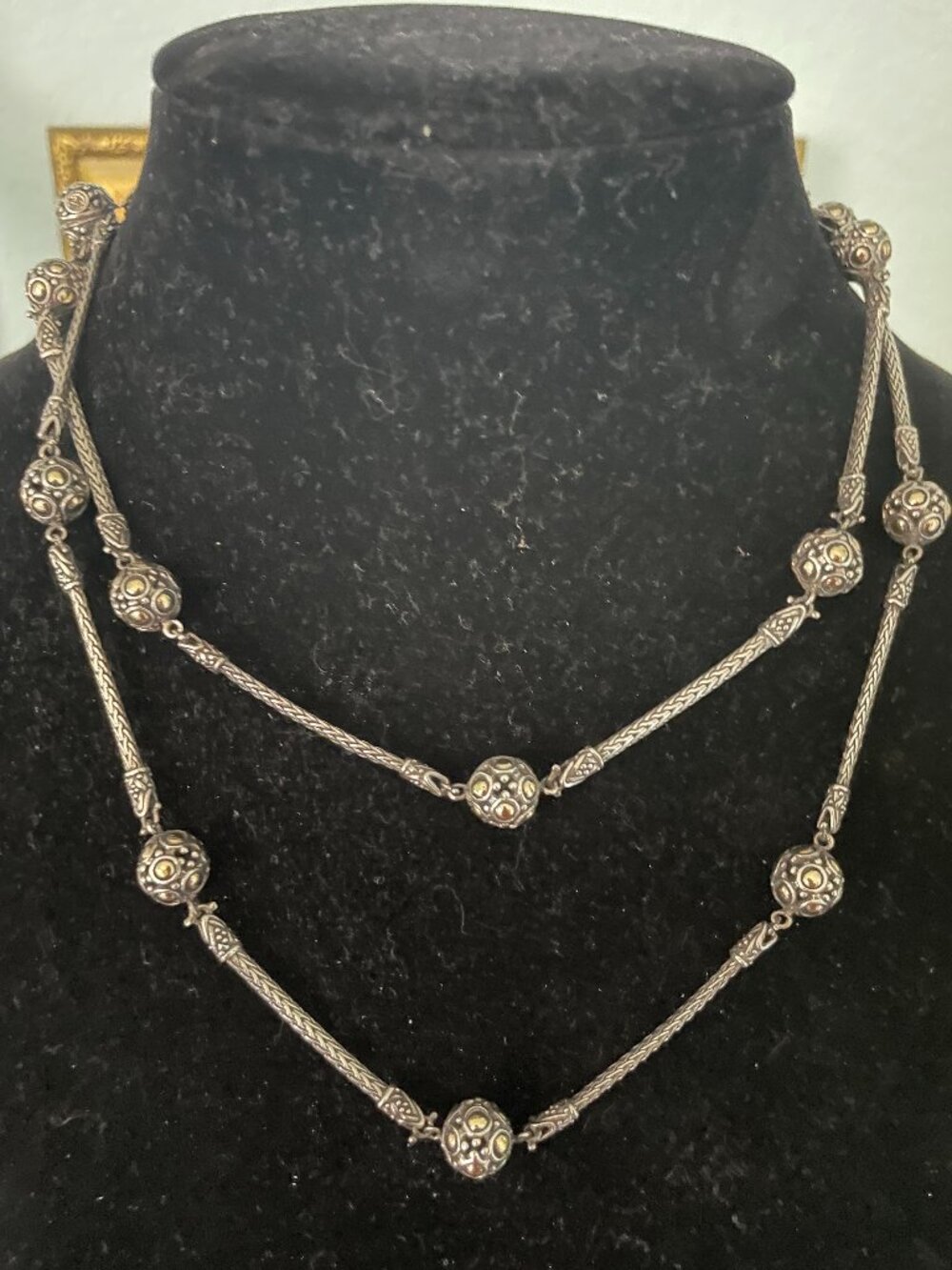 JOHN HARDY NECKLACE 36" JAISALMER 18K 925